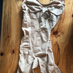 SKIMS sculpting bodysuit mid thigh